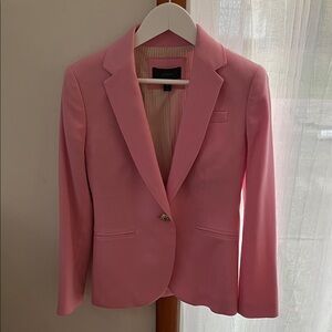 J. Crew ~ 98% Wool ~ Pink Women's Blazer 0P 0 Petite